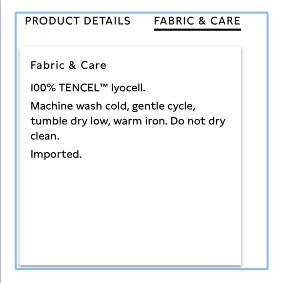 Banana Republic Flutter Sleeve Dress Tencel NWOT Super Soft Denim Sz 14 Adorable - Picture 10 of 10